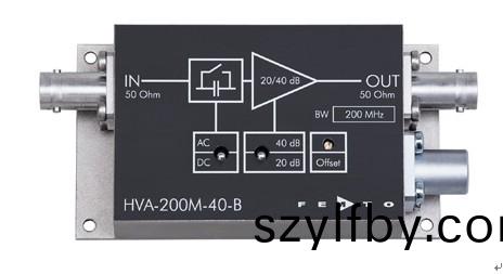 HVA係(xi)列(lie)帶寬(kuan)電(dian)壓(ya)放大器(qi)