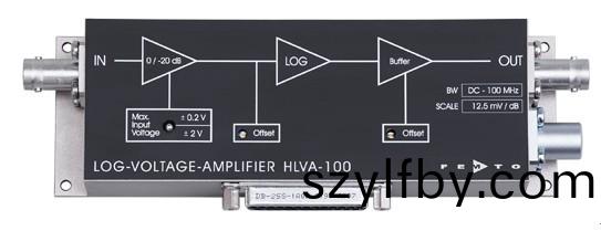 HLVA-100對數(shu)的(de)帶(dai)寬電壓放(fang)大器