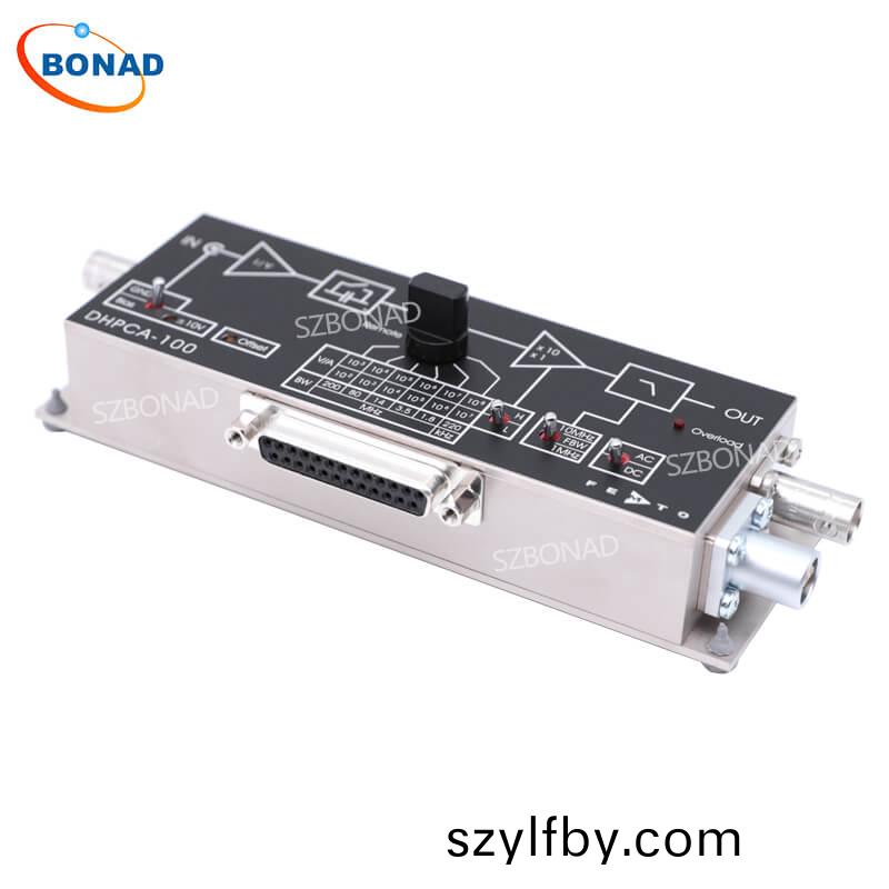 DHPCA-100可(ke)變(bian)增(zeng)益電流(liu)放(fang)大器(qi)低譟聲(sheng)