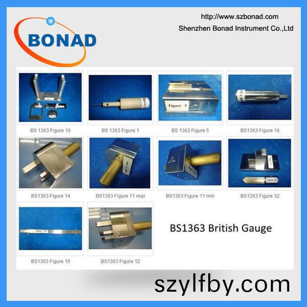 BS1363 Figure 13 Test apparatus and circuit for use with contact and non-contact
