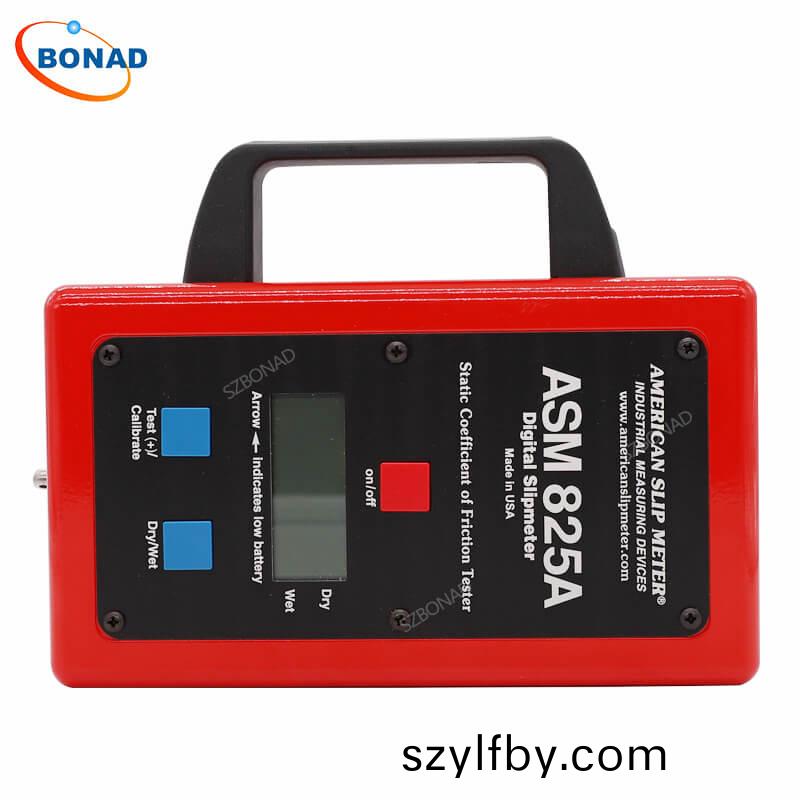 靜(jing)摩擦(ca)測(ce)試儀(yi)ASM825A地闆漆(qi)防(fang)滑(hua)係(xi)統(tong)檢測(ce)儀