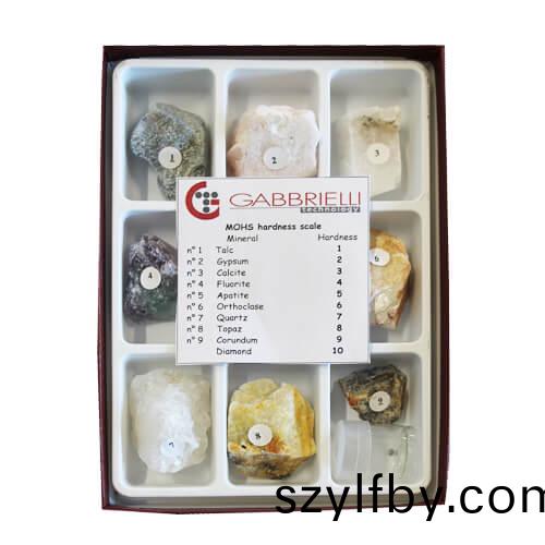 Gabbrielli意(yi)大利(li)MOHS鉛筆(bi)咊鑛(kuang)石